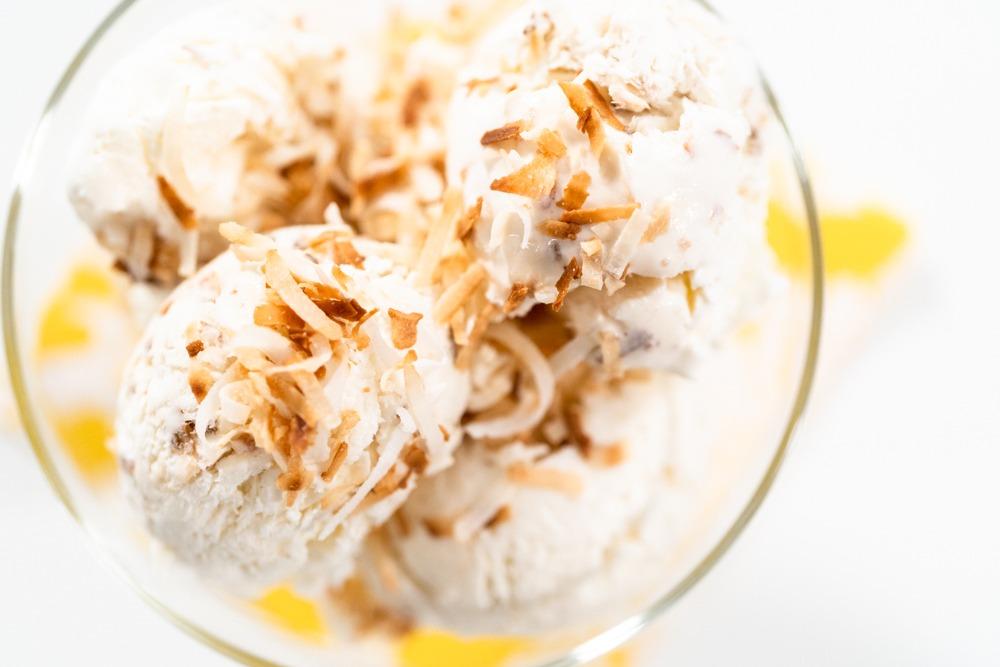 Ice Cream with Coconut