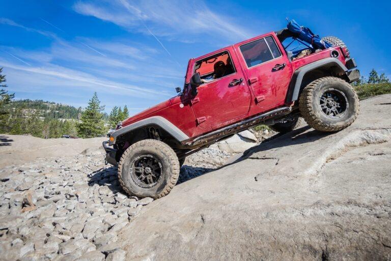 Jeep Rock Crawling